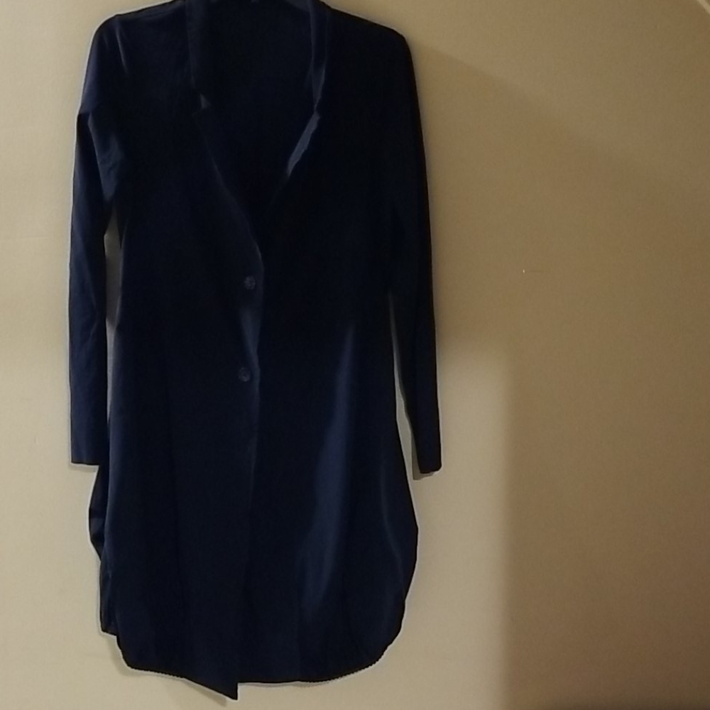 Black button cardigan